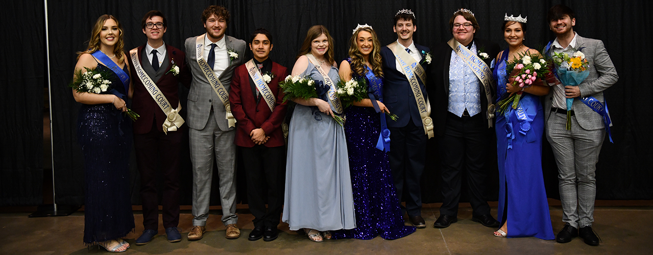 View the Homecoming Court photo gallery